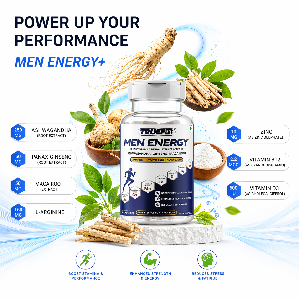 Men Energy+ | Natural Energy Boost with Ashwagandha