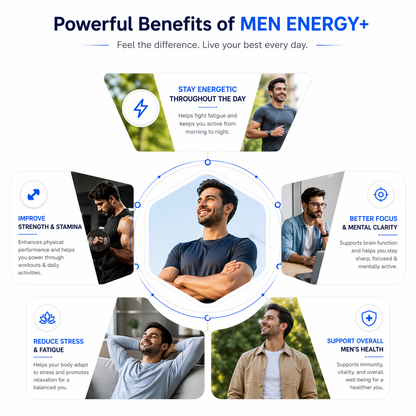 Men Energy+ | Natural Energy Boost with Ashwagandha